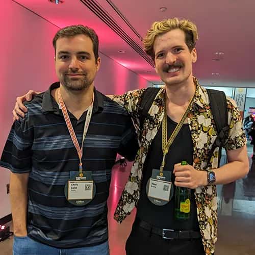 Chris and Theo Browne at RenderATL